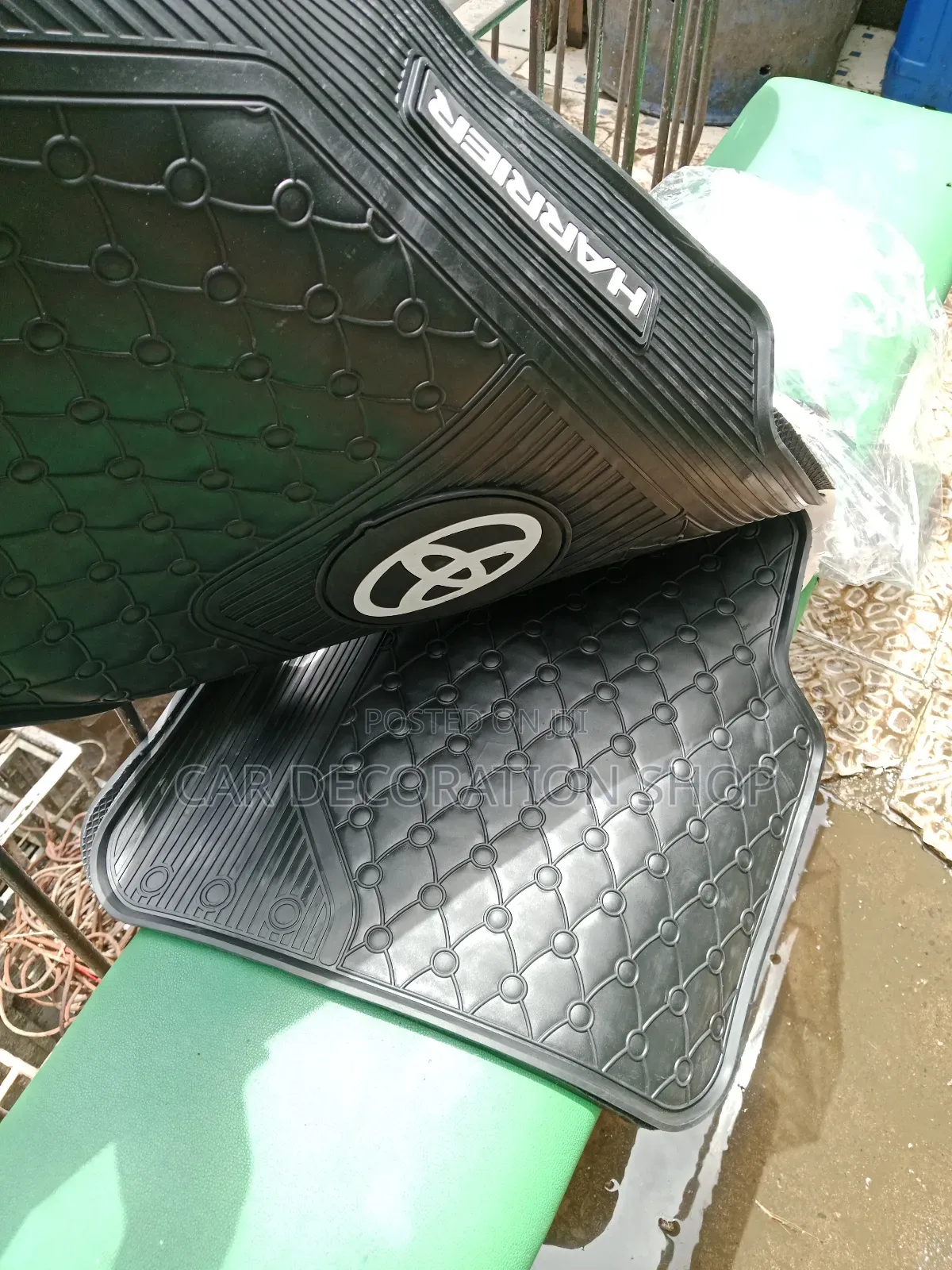 5pc Toyota Harrier Branded Mats
