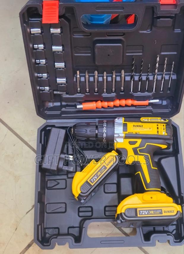 Dewalt Cordless Drill 72v/Rechargeable Drill - main view