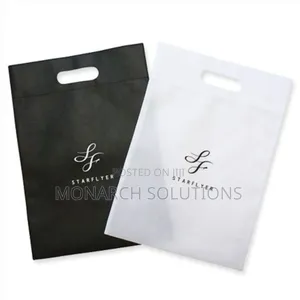Carrier Bags Black and White