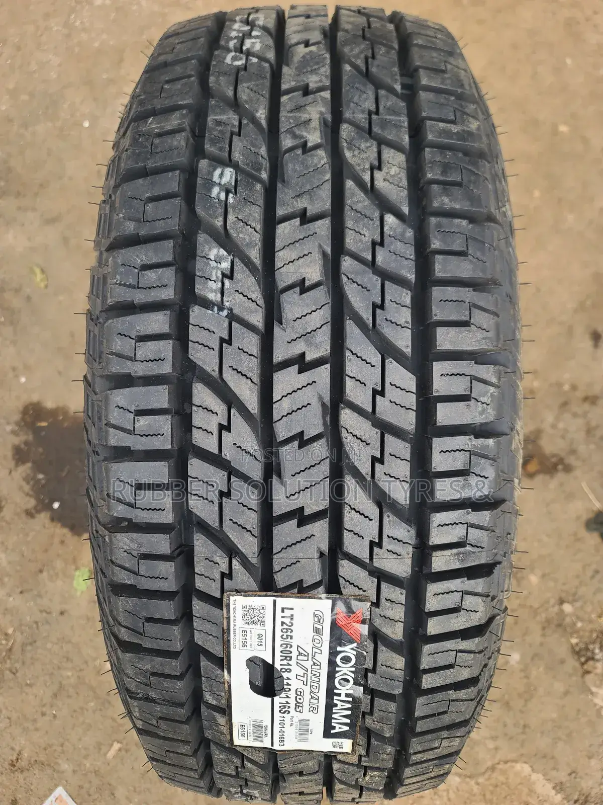 265/60r18 Yokohama Tyres Geolandar a/T G015