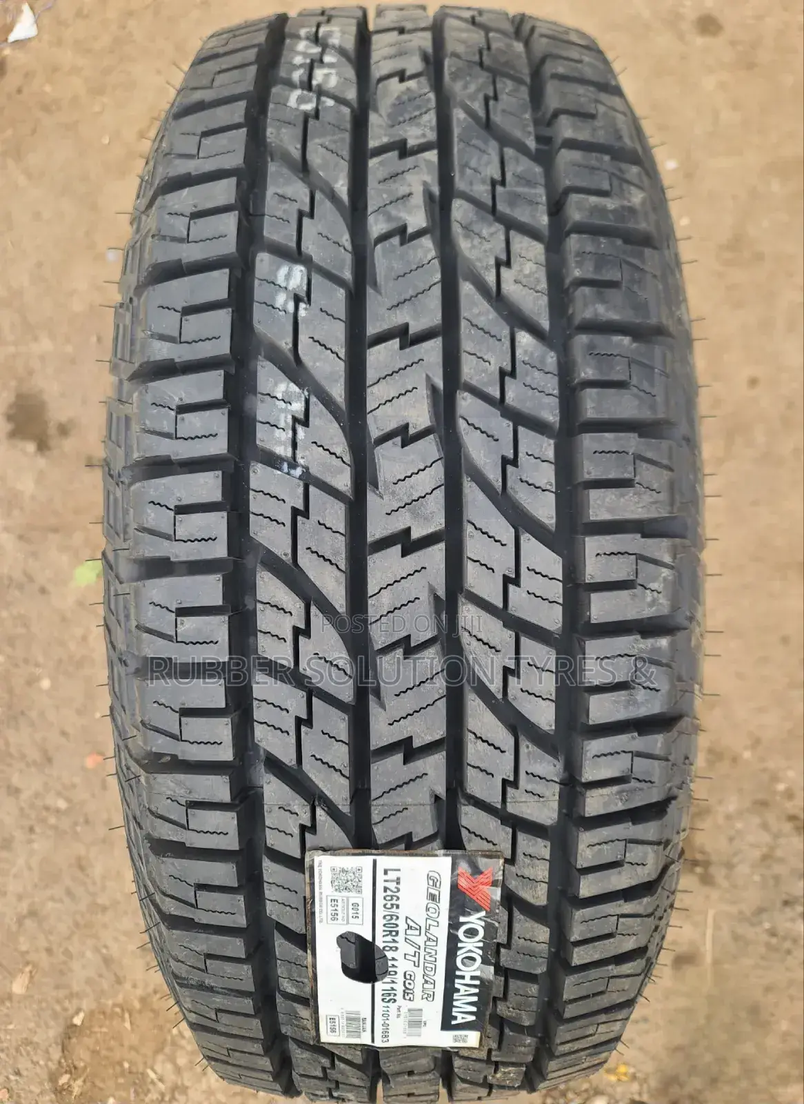265/60r18 Yokohama Tyres Geolandar a/T G015