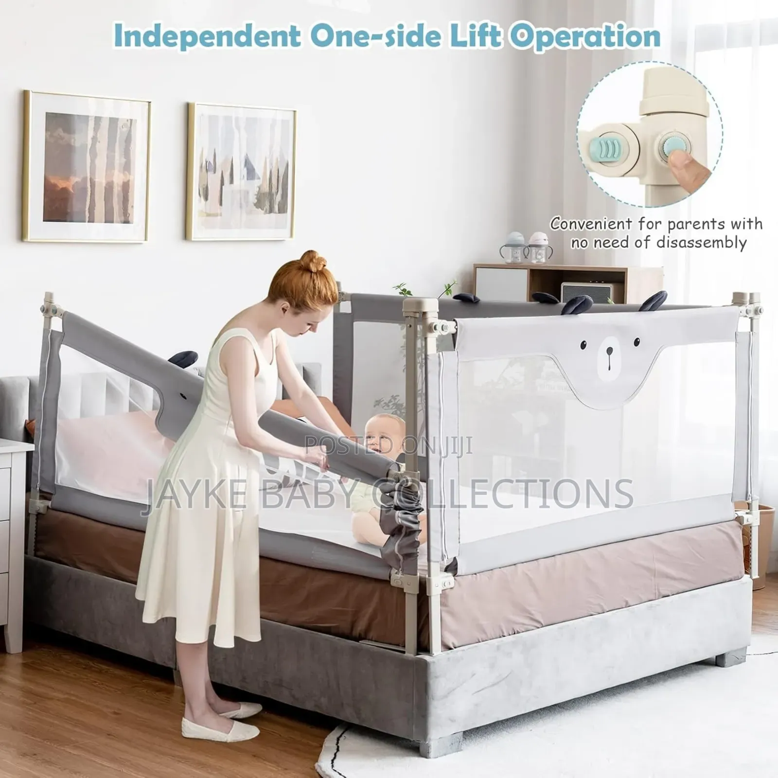 Baby Bed Rail Guard – Anti-fall Safety For Toddlers