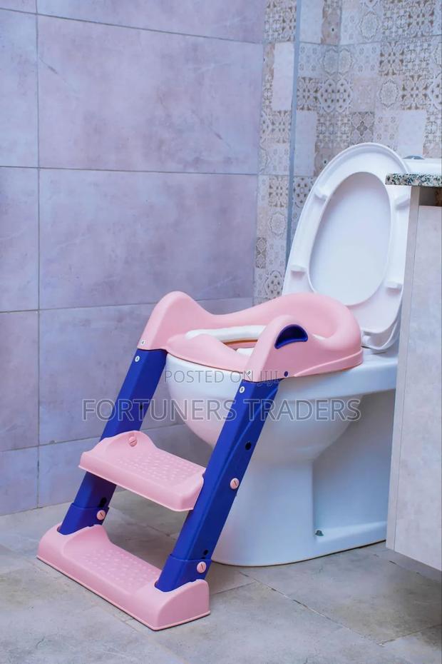 Adjustable Kid’S Toilet Ladder