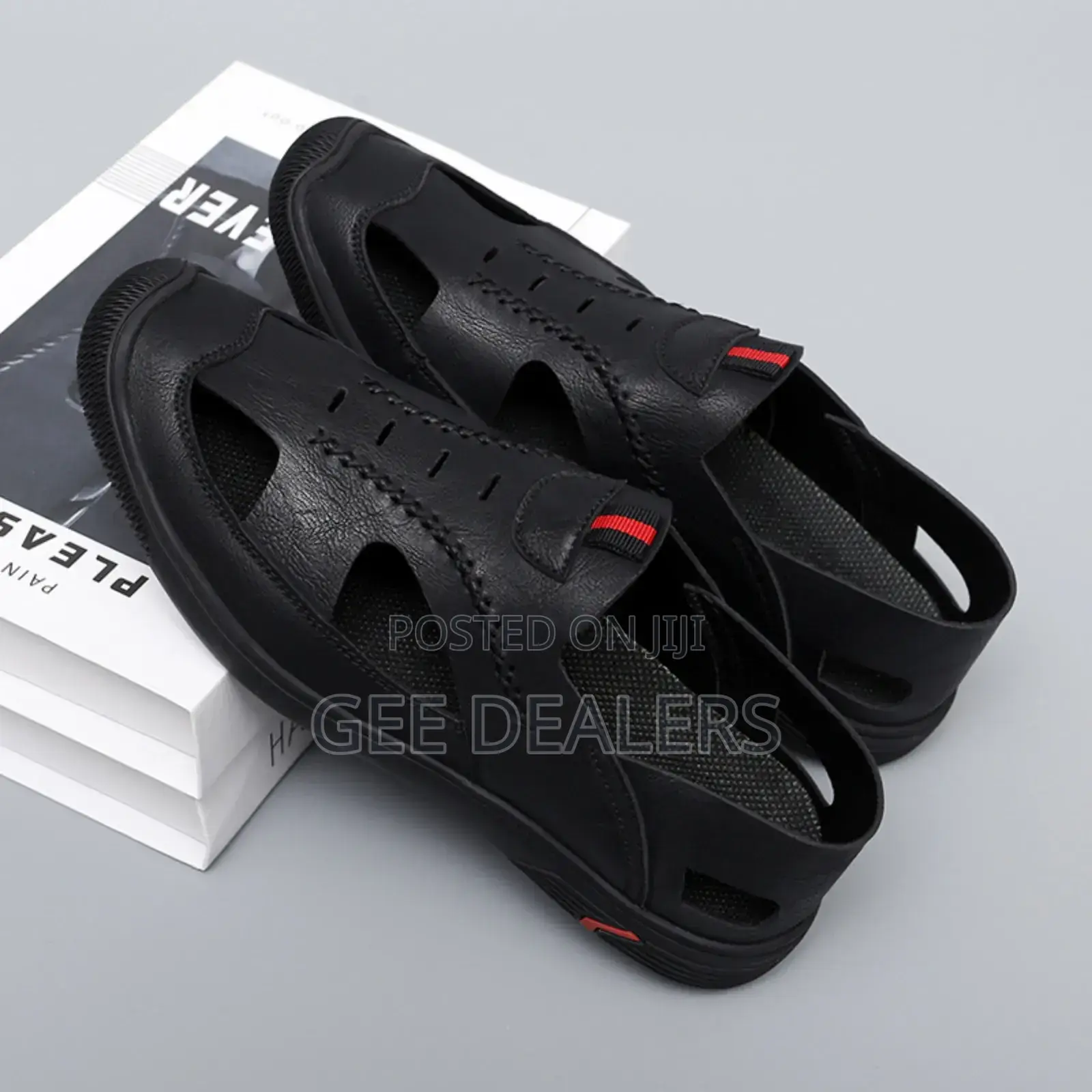 Breathable Leather Open Shoes,Men Sandals,Shoes
