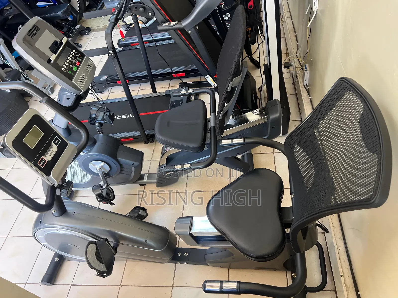 Jx Recumbent Bike With Backrest Home Workout Equipment