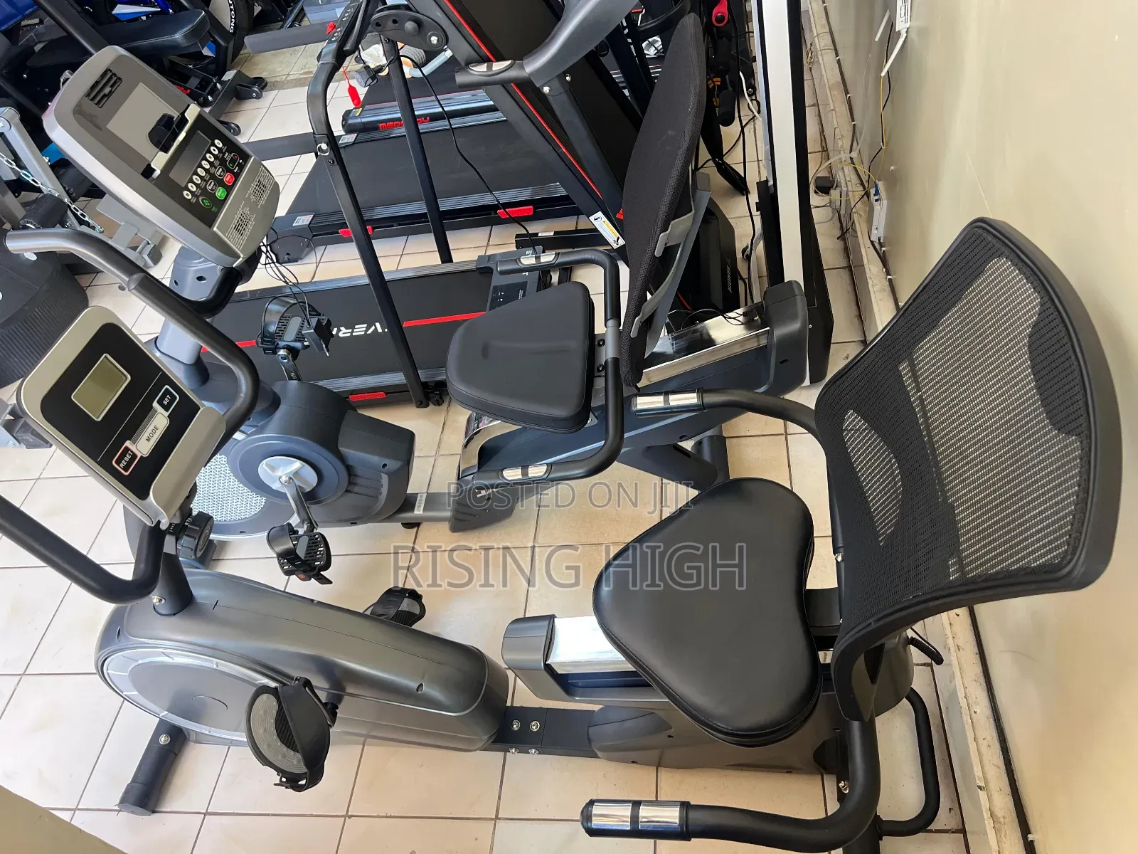 Jx Recumbent Bike With Backrest Home Workout Equipment