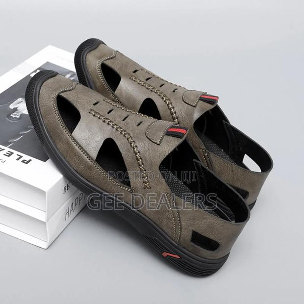 Men Breathable Shoes, Breathable Open Casual Shoes