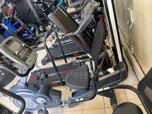 Home Recumbent Exercise Bike With Pulse Monitor Display