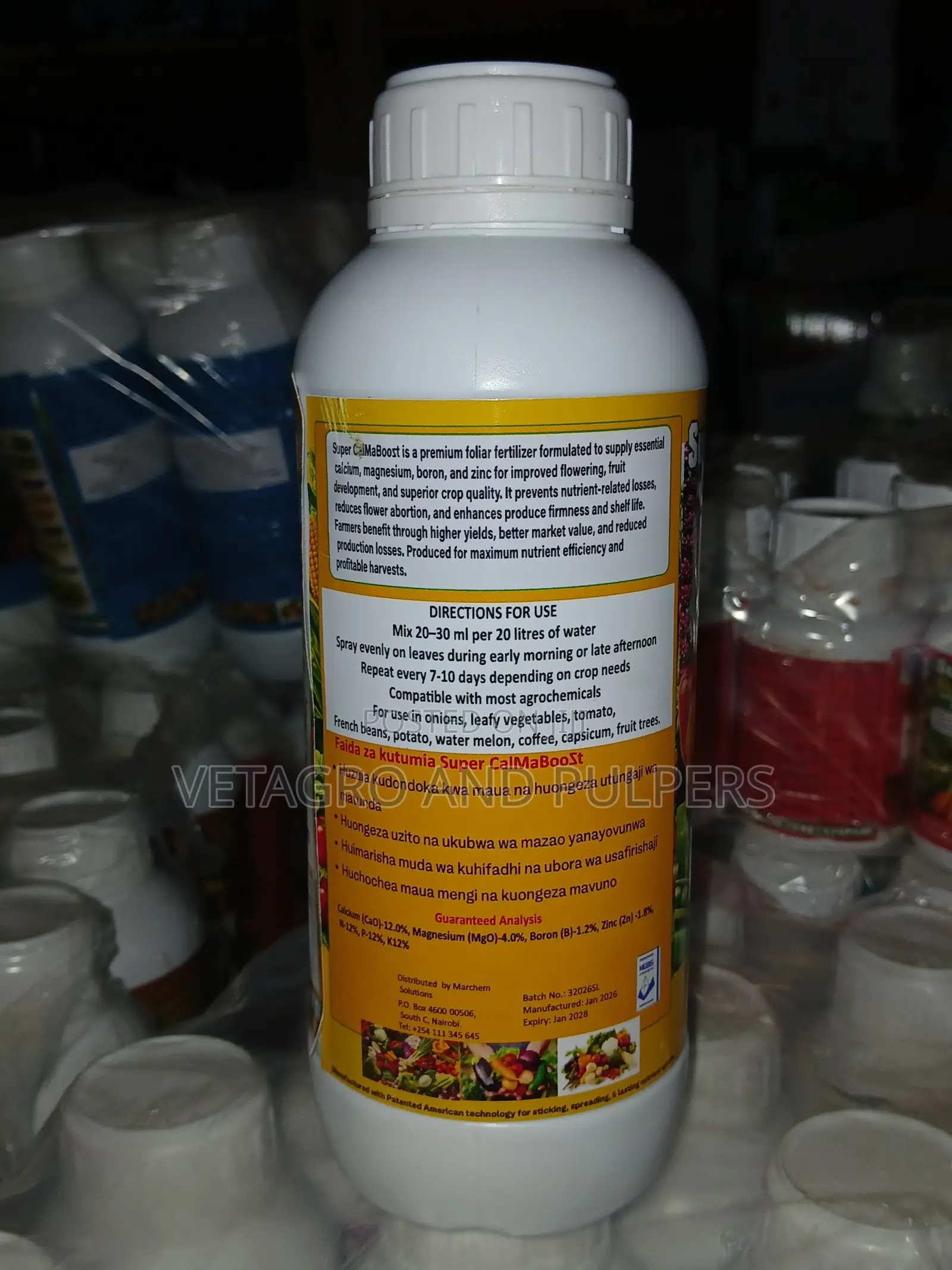 Super Calmaboost (High Calcium + Magnesium + Boron + Zinc) Foliar