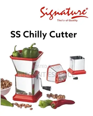 Signature Stainless Steel Chilly Cutter