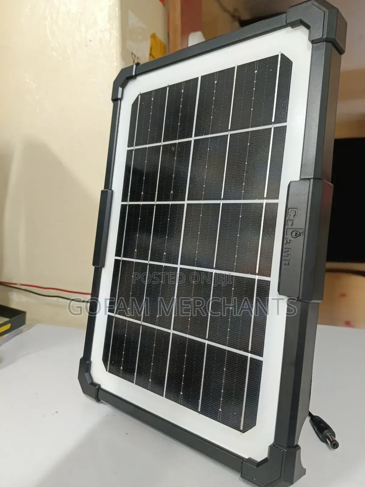 Portable Solar Light Works 5-6 Hours Continuously.