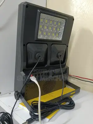 Portable Solar Light Works 5-6 Hours Continuously.