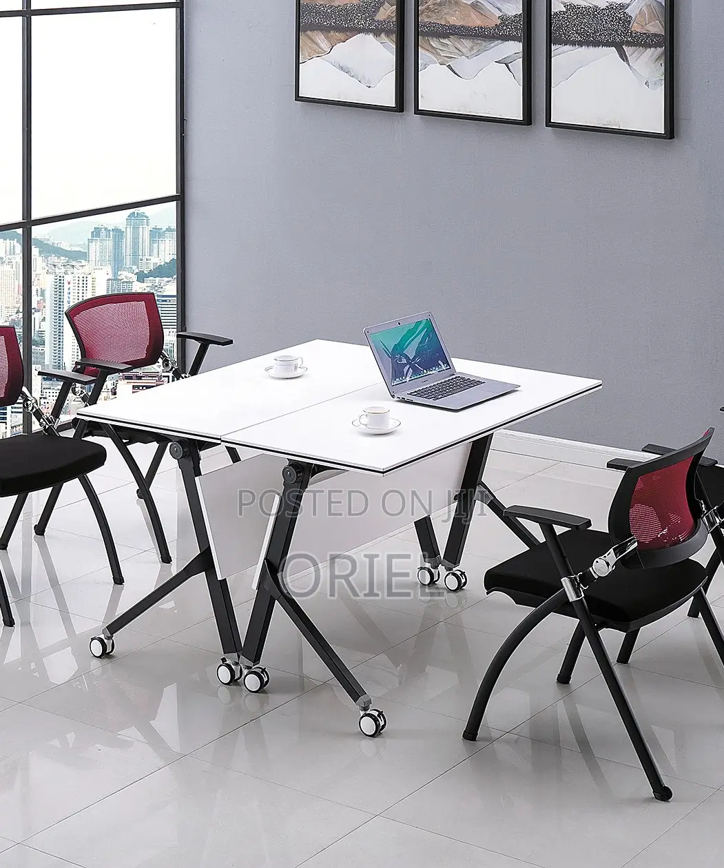 Office Desk : Office Folding Training Tutoring Class Desks