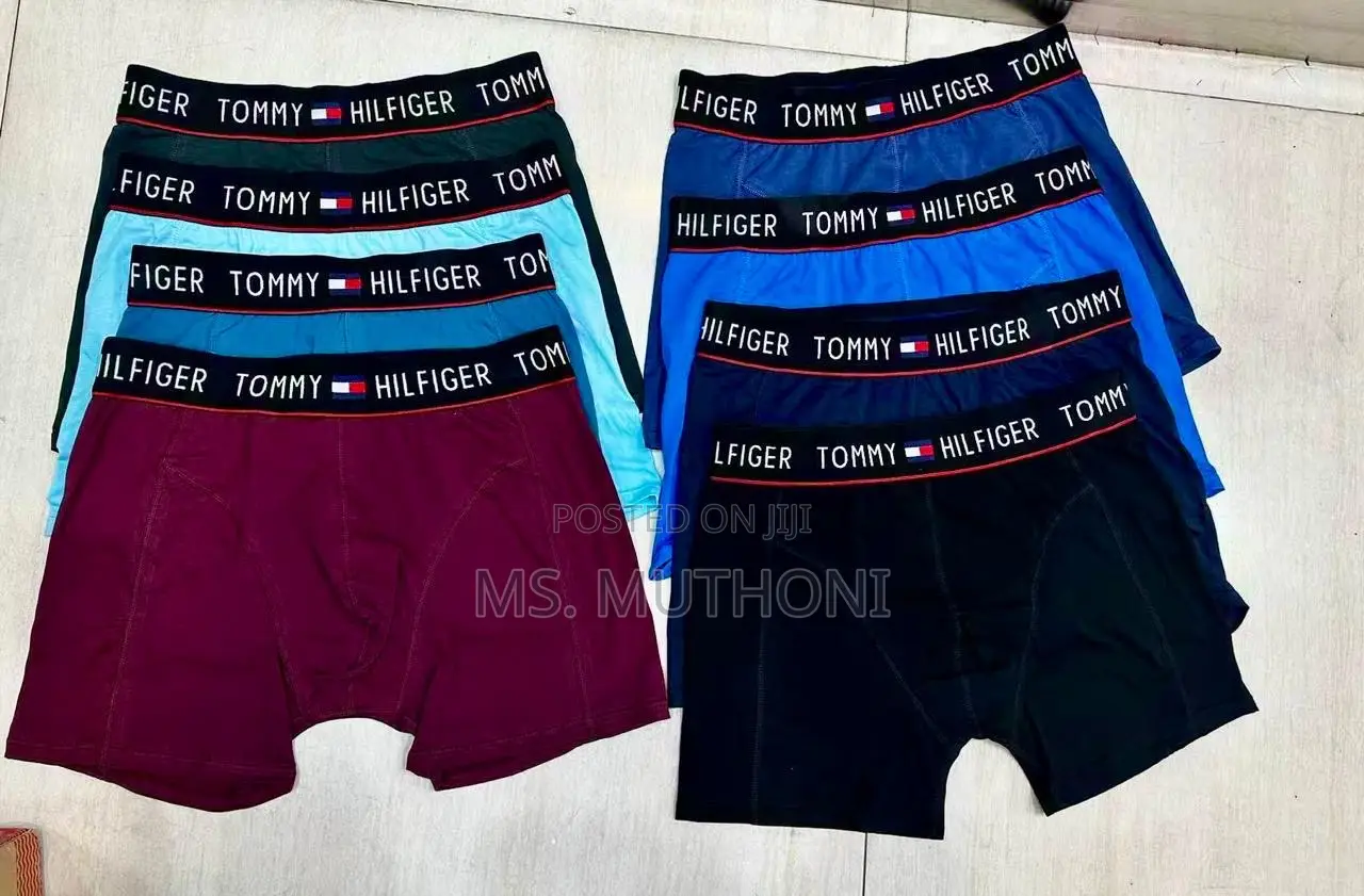 A Dozwn Tommy . H Quality Cotton Men Boxers L-3xl