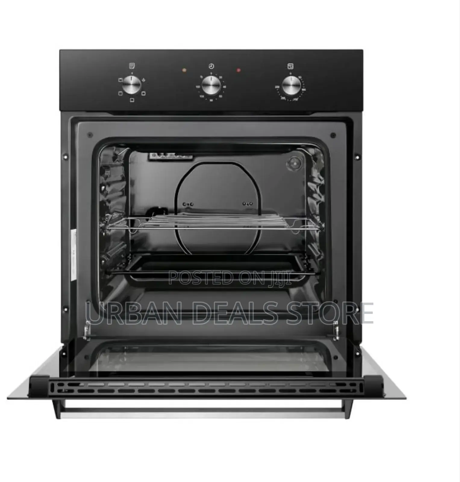 60cm Black Hisense Inbuilt Oven