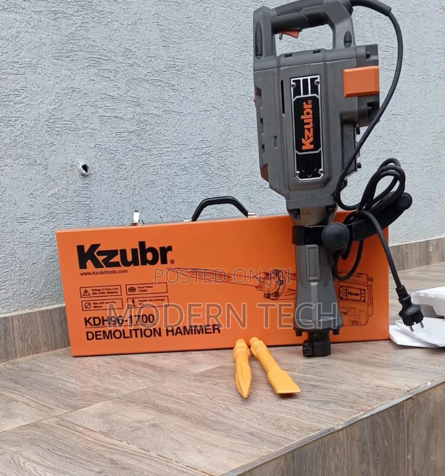 Kzubr Kdh96 1700w Heavy Duty Demolition Hammer