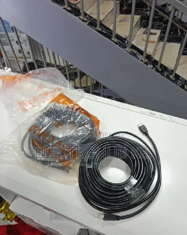 15m Hdmi Cable for Tv, Laptop, Ps, Xbox, Projector, 15 Meter