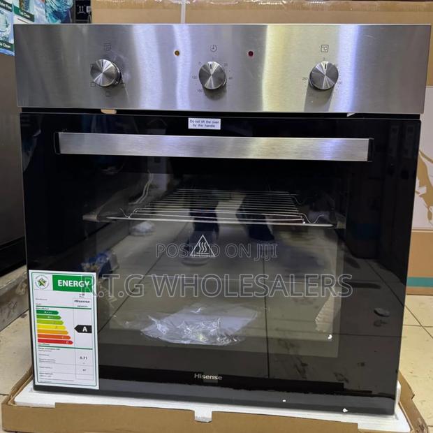 Hisense 60cm Inbuilt Oven Hb060201 Black Finish