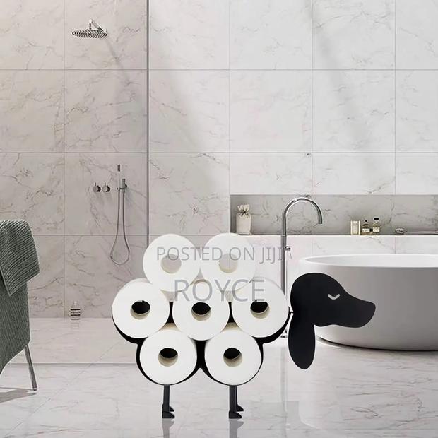 Creative Toilet Paper Holder-Metallic Finish - thumbnail 4