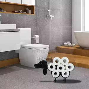 Creative Toilet Paper Holder-Metallic Finish