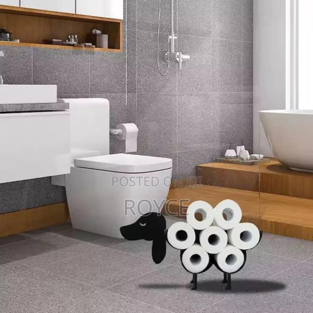 Creative Toilet Paper Holder-Metallic Finish - thumbnail 6