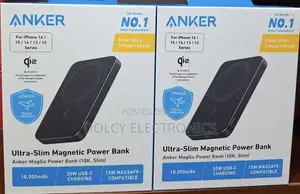 Anker Maggo Power Bank, Ultra-Slim 10,000mah Magnetic Battery Pack