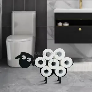 Creative Toilet Paper Holder-Metallic Finish