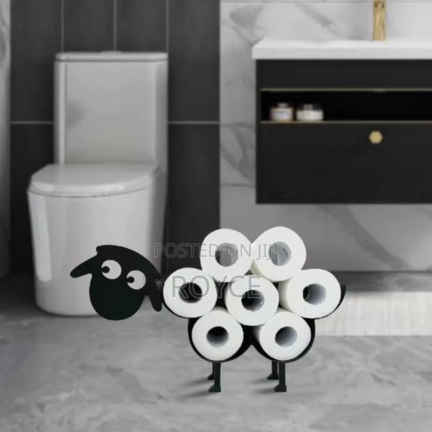 Creative Toilet Paper Holder-Metallic Finish - thumbnail 5