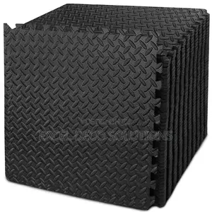 Gym Eva Interlocking Mats for Fitness, Workout and Floor Safety