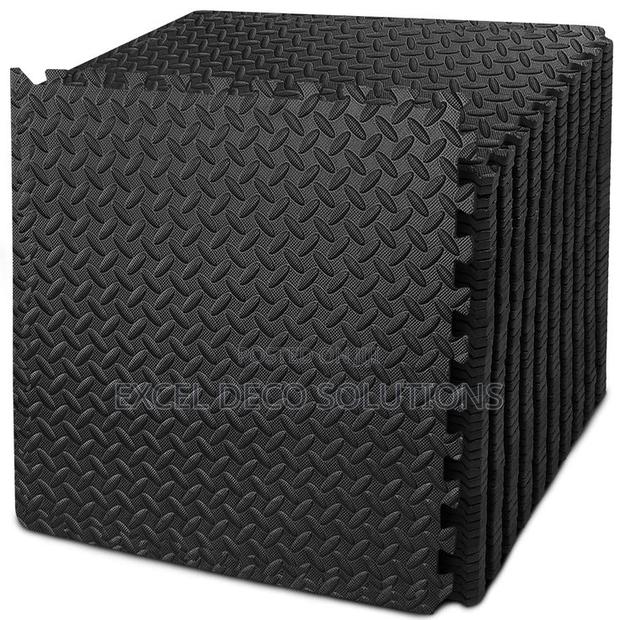 Gym Eva Interlocking Mats for Fitness, Workout and Floor Safety