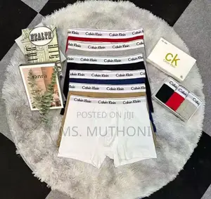 A Dozen Calvin (K) Cotton Quality Boxers for Gents