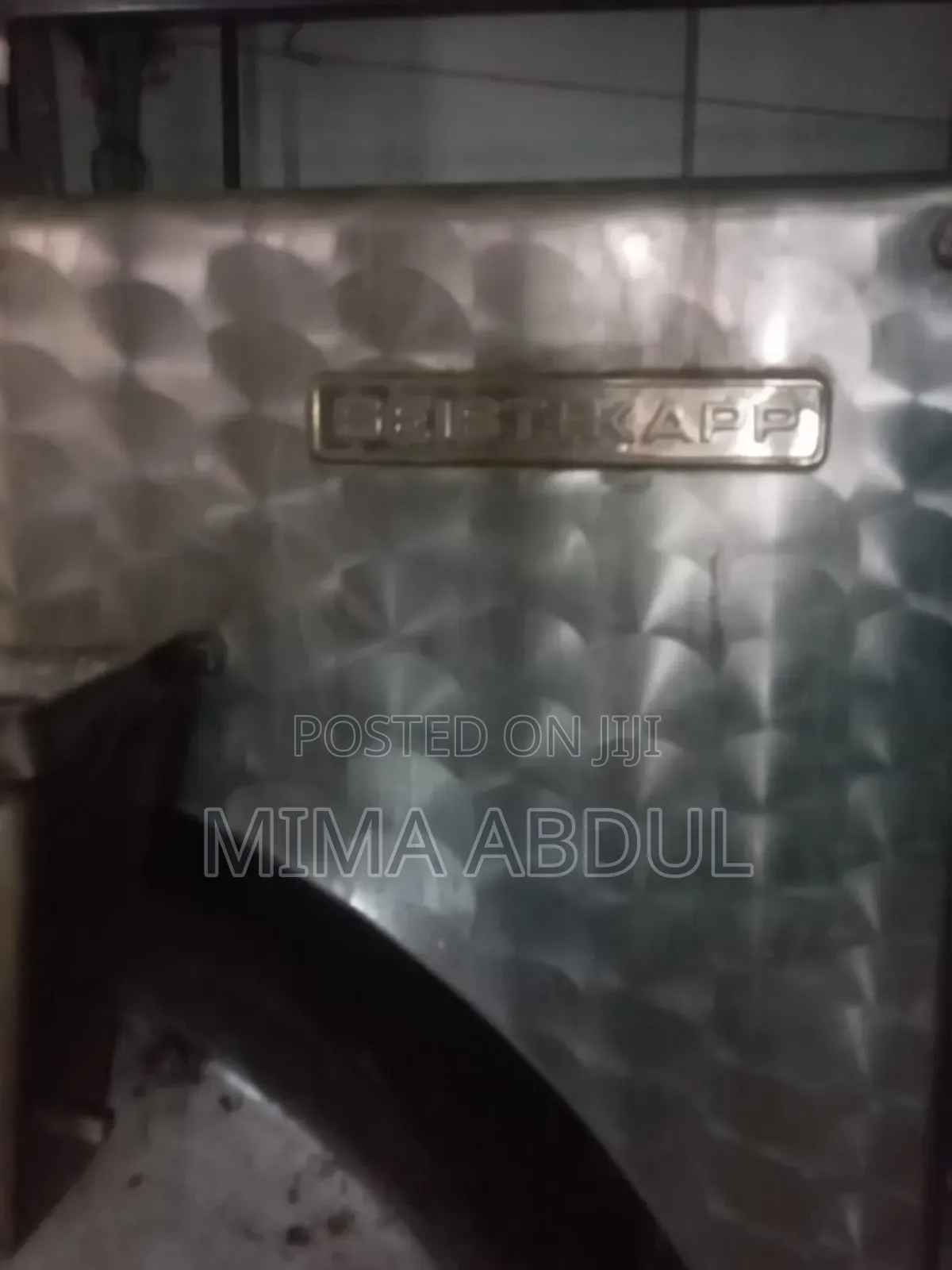 Selling Industrial Seistkapp Washing Machine–For Parts/Refurbishment