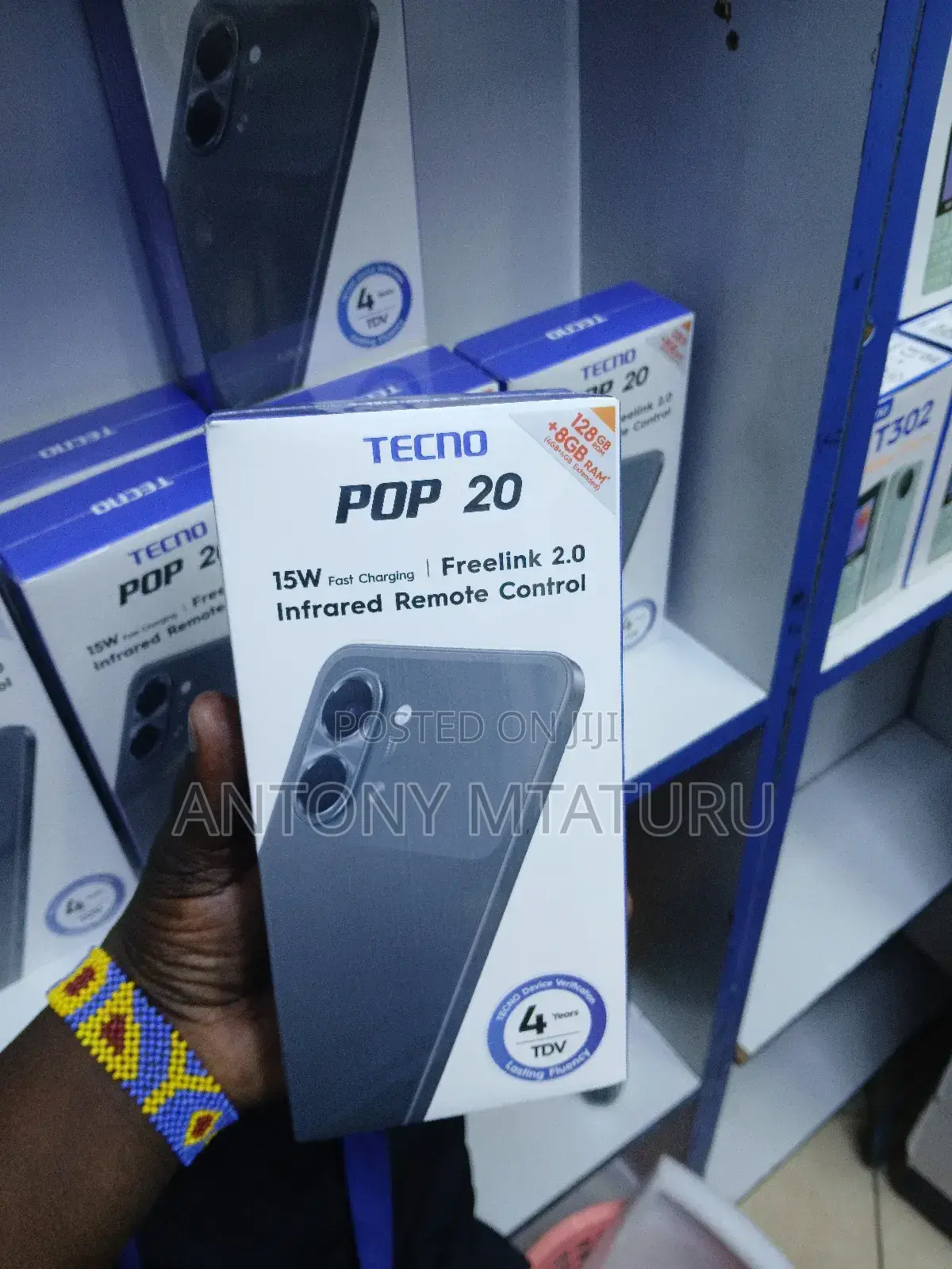 New Tecno Pop 20 128 GB
