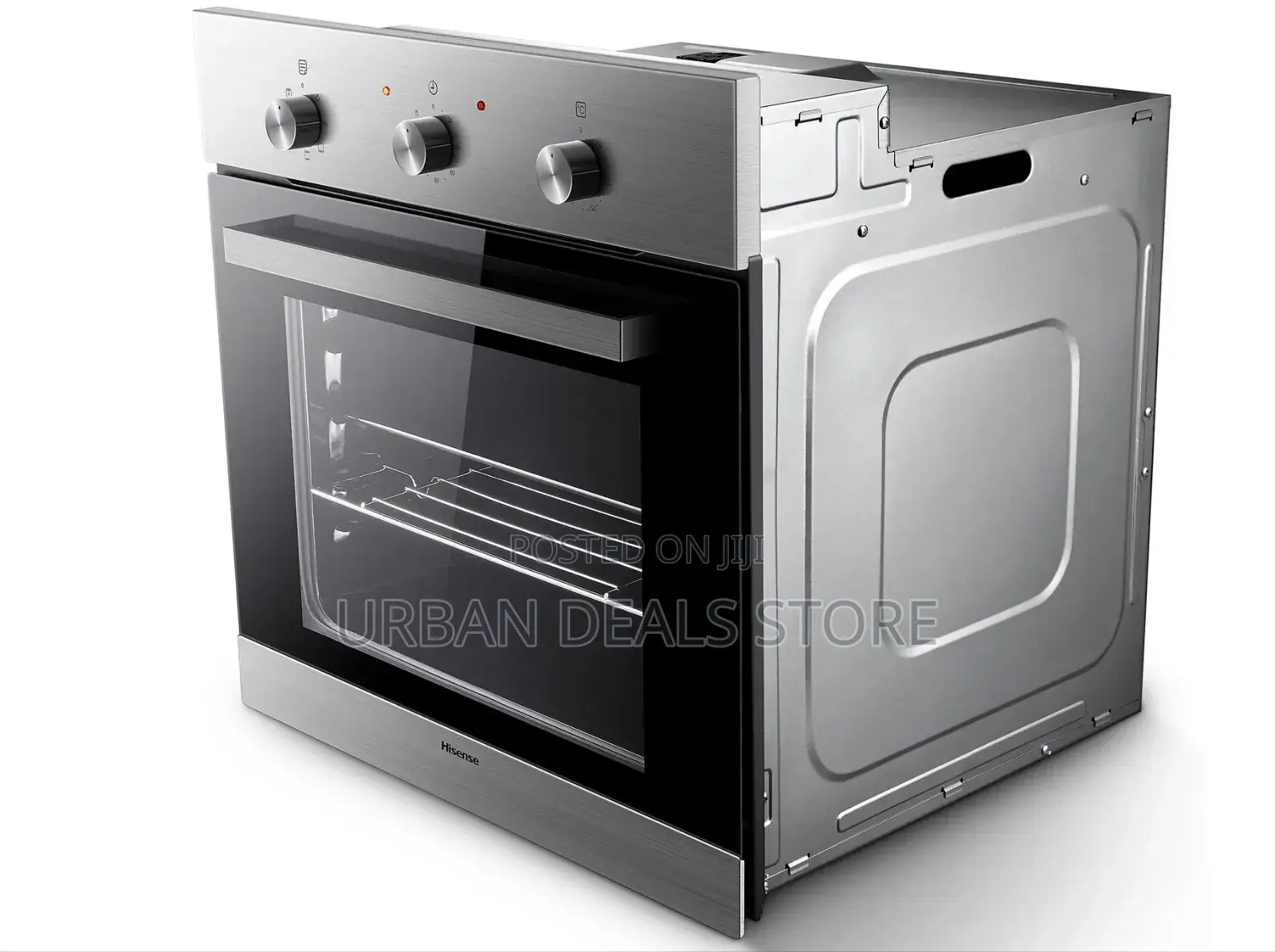 60cm Silver Hisense Inbuilt Oven (Hb060201) With Fan