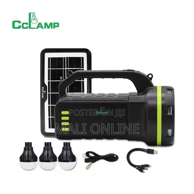 10w Solar Lighting System Kit Bluetooth Speaker Fm Radio 9000mah