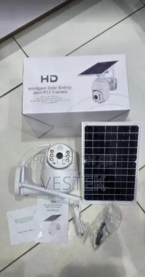 Solar Camera Powered PTZ 360° CCTV Wifi Enabled