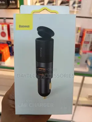 Baseus Car Charger With Cigarette Lighter Extension Slot - 120w