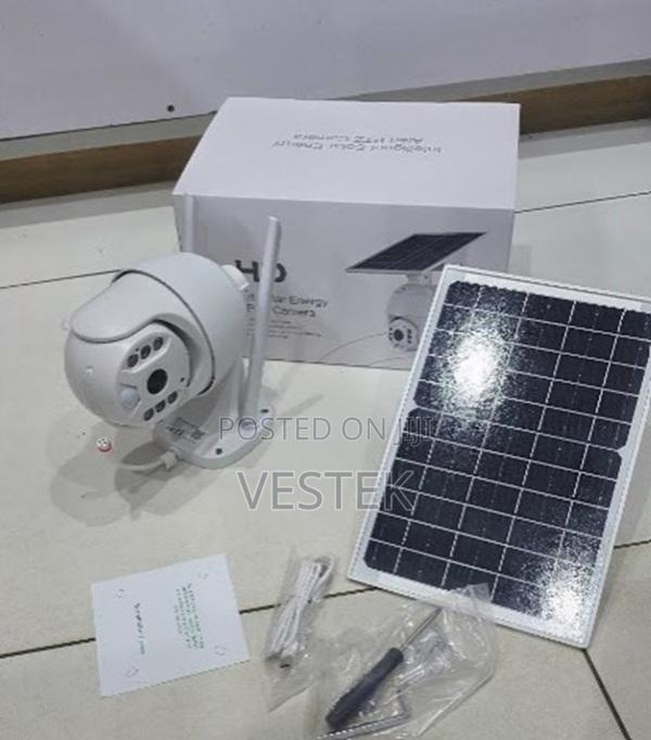 Wifi Solar Camera Powered PTZ 360° CCTV