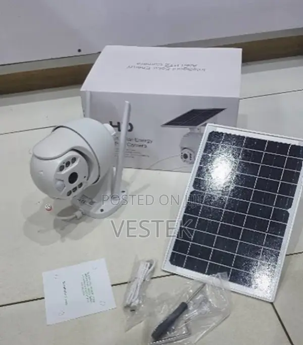 Wifi Solar Camera Powered PTZ 360° CCTV
