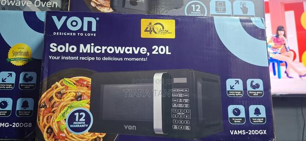 Von Vams-20dgx Microwave Oven Solo – 20l