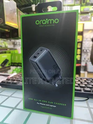 Oraimo Hypergan 65w All in One Gan Charger