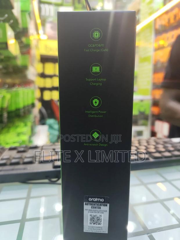 Oraimo Hypergan 65w All in One Gan Charger - thumbnail 2