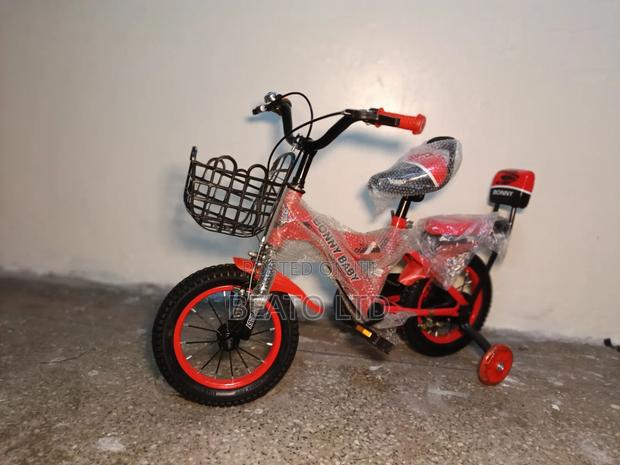 Colourful Size 12 Bicycle With Two Seats - thumbnail 2