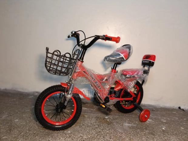 Colourful Size 12 Bicycle With Two Seats - thumbnail 3