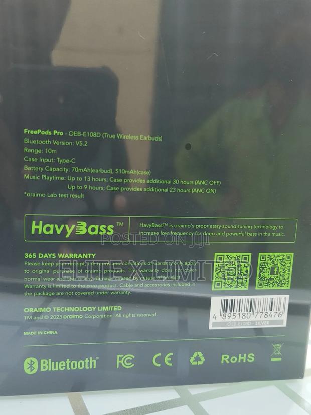Oraimo Freepods Pro - thumbnail 3