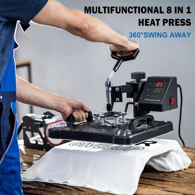 8 in 1 Combo Heatpress Machine - thumbnail 2