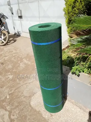 Small Holes Green Plastic Mesh
