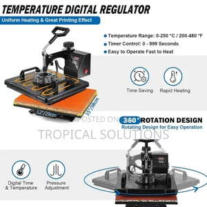 Combo Heatpress Machine 8 in 1 Available