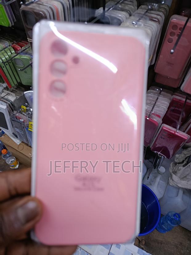 Poon Samsung Galaxy A15 Microfiber Lining Liquid Silicone Case - main view