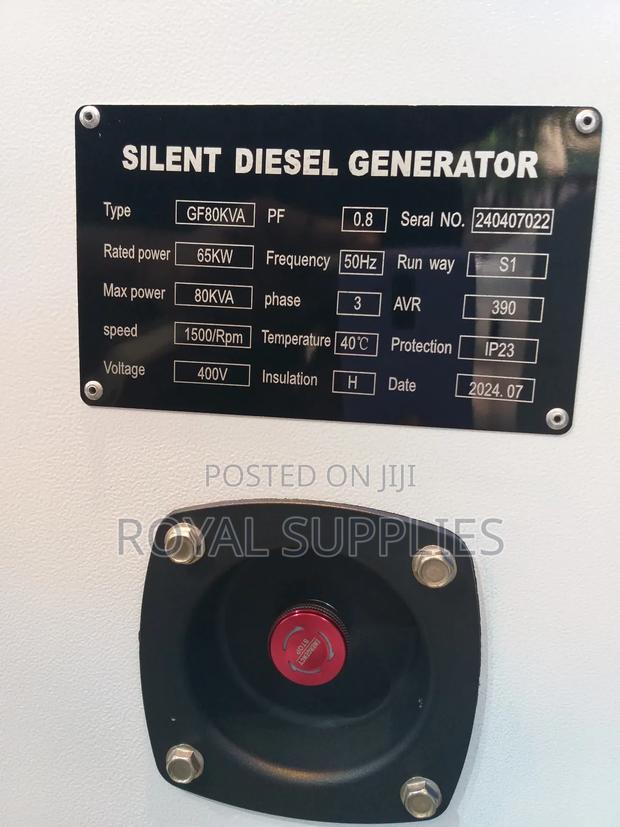 Perkins 80kva Diesel Generator - thumbnail 2